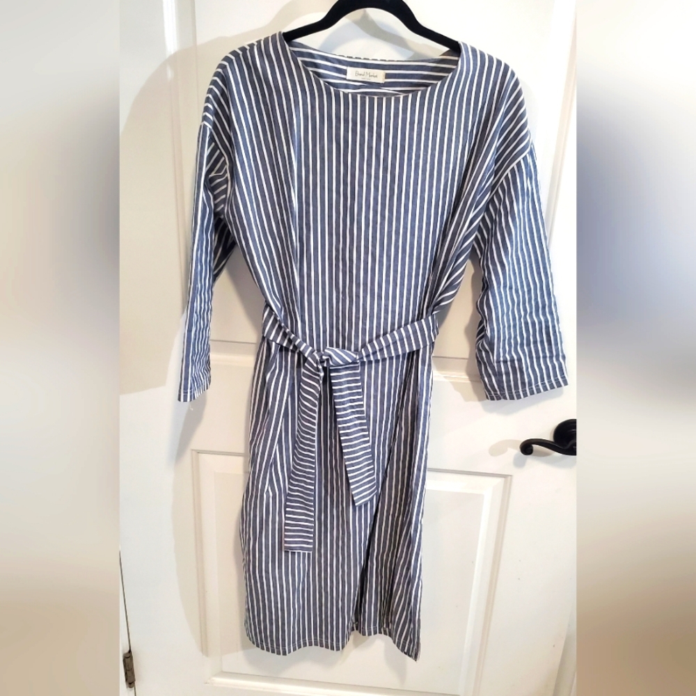 Summer Stripe Midi Dress